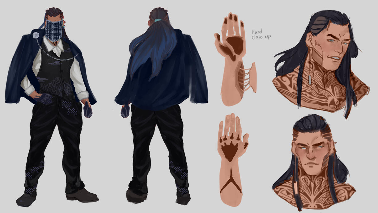 Ahi Ka - Hand detail + Formal