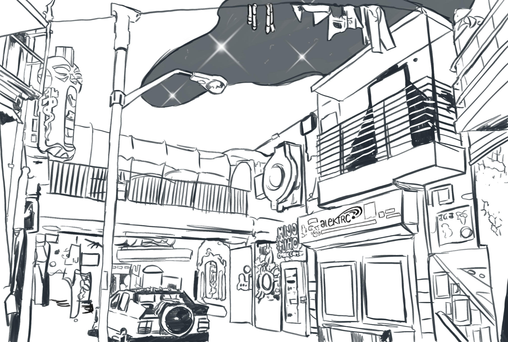 Interior Sketches